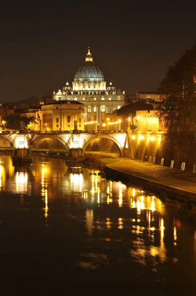 Ρώμη τή νύχτα — Φωτογραφία Αρχείου