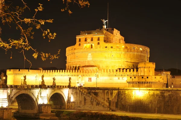 Sant angelo zamek w Rzym, Włochy — Zdjęcie stockowe