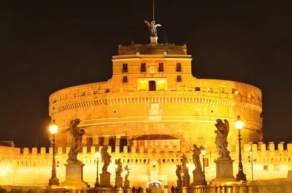 Sant angelo κάστρο στη Ρώμη, Ιταλία — Φωτογραφία Αρχείου