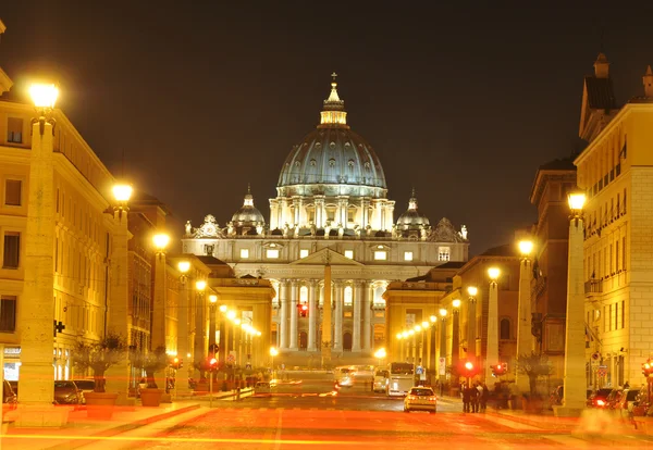 Rome bij nacht — Stockfoto