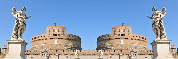 圣安吉洛城堡在罗马，意大利 — 图库照片