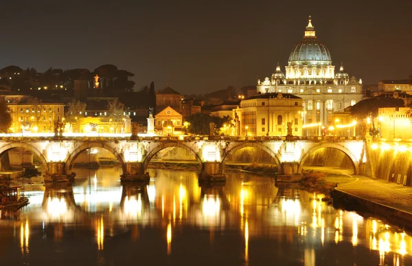 夜のローマ ロイヤリティフリーのストック写真