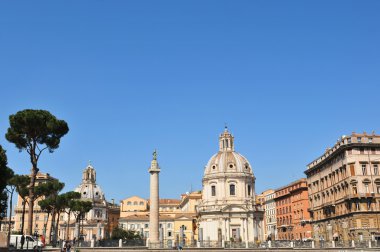 Rome panorama clipart