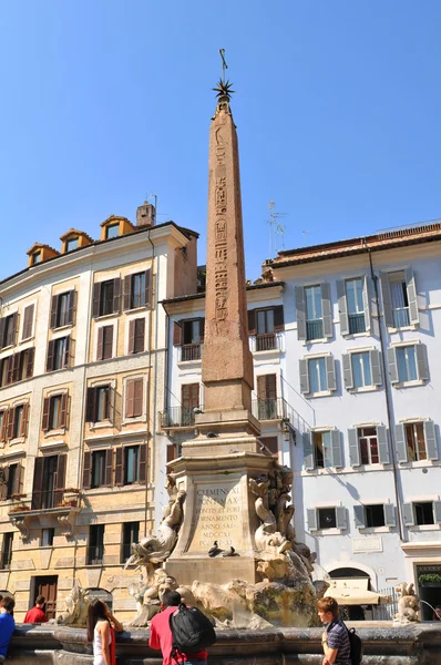 Náměstí Piazza della rotonda, Řím — Stock fotografie