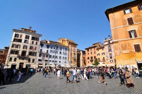 Piazza della Rotonda, โรม — ภาพถ่ายสต็อก