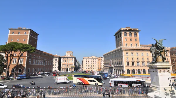 Piazza Venezia, Рим — стоковое фото