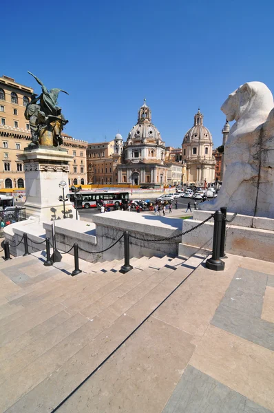Piazza Venezia, Roma —  Fotos de Stock