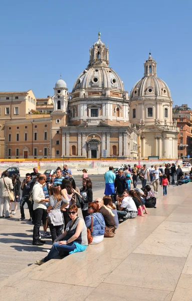 Piazza Venezia, Rome — Stockfoto