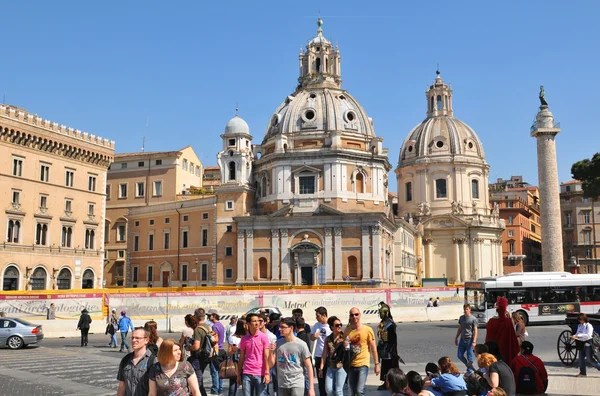 Turistas en Roma —  Fotos de Stock