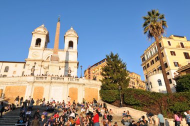 Roma'da günbatımı