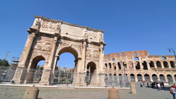 拱的君士坦丁，罗马 — 图库照片