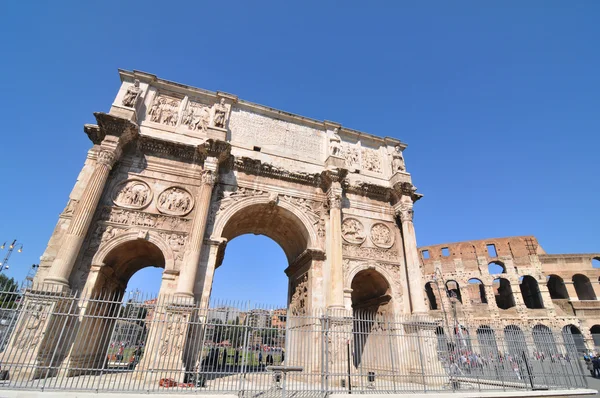 Łuk Konstantyna Wielkiego, Rzym — Zdjęcie stockowe