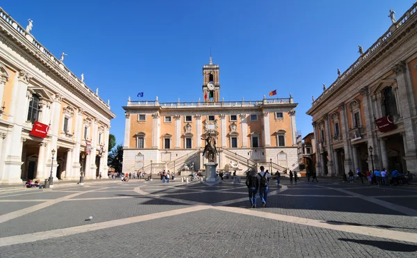 Piazza del Campidoglio, Rooma — kuvapankkivalokuva