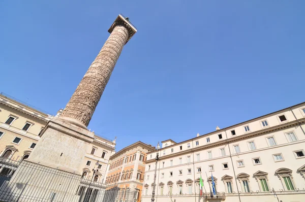 Piazza Colonna, Rome — Stockfoto