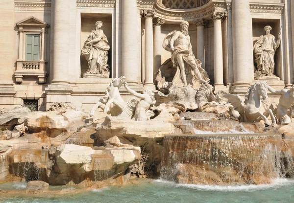 Fontana di trevi, Rzym — Zdjęcie stockowe