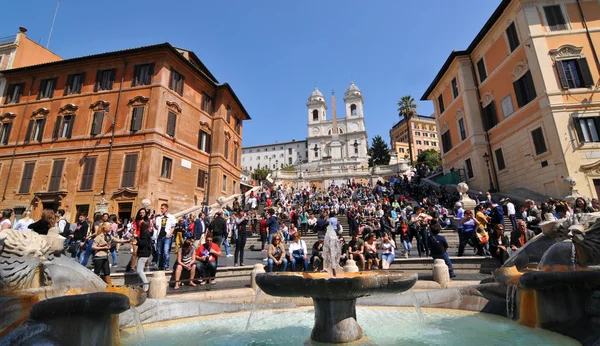 Piazza di Spagna, Rome — Stock Photo, Image