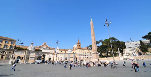 Piazza del Popolo, Roma — Foto Stock