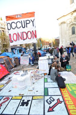 protesto kampı