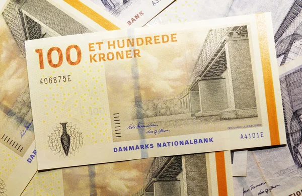 Duński waluta — Zdjęcie stockowe