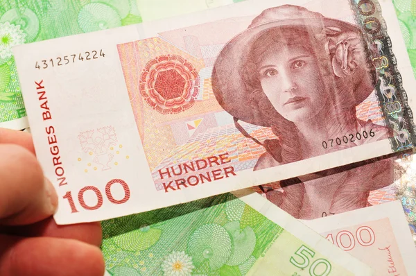 Waluta Norwegii — Zdjęcie stockowe