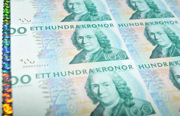 Валюта Швеції — стокове фото