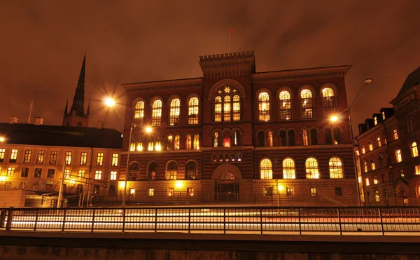 Estocolmo de noche —  Fotos de Stock