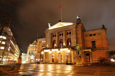 National Theater, Oslo clipart