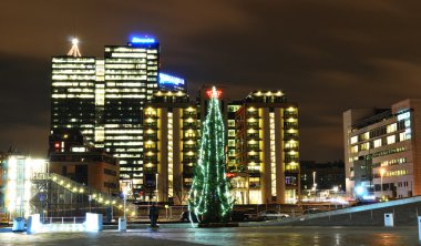 Oslo at Christmas clipart