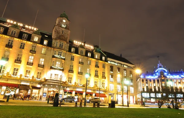 Oslo gece — Stok fotoğraf
