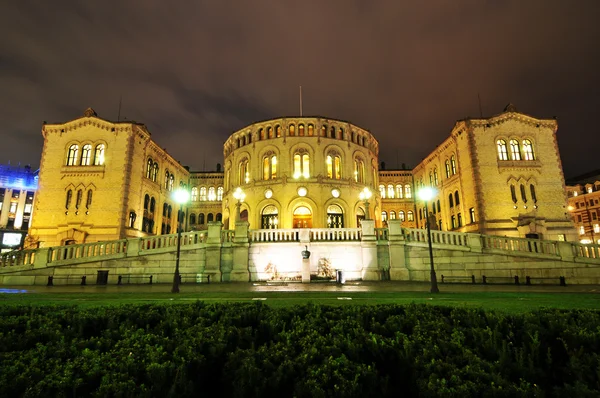 Oslo, Norveç Parlamentosu — Stok fotoğraf