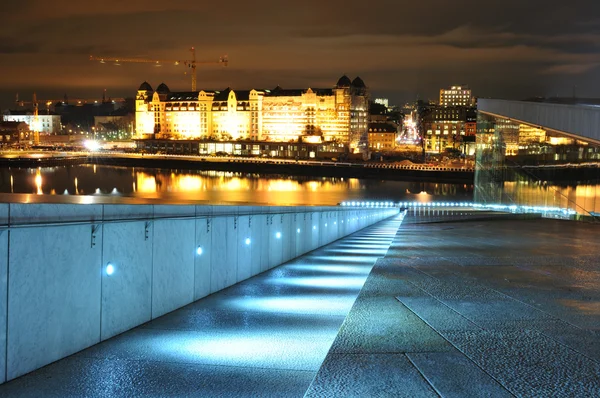 stock image Oslo skyline