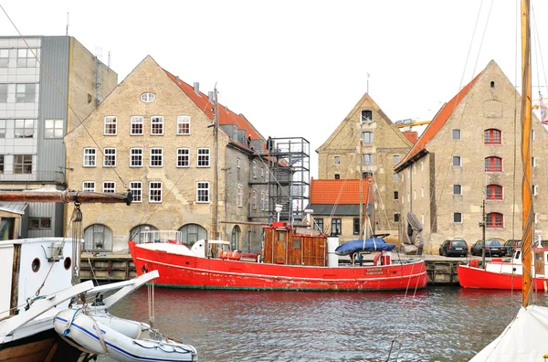 Canal in Copenhagen — Stock Photo, Image