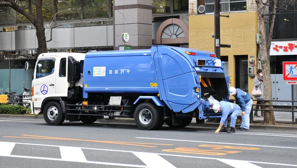 stock image Garbage truck