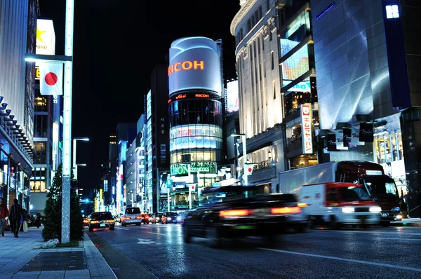 Tokyo à noite — Fotografia de Stock