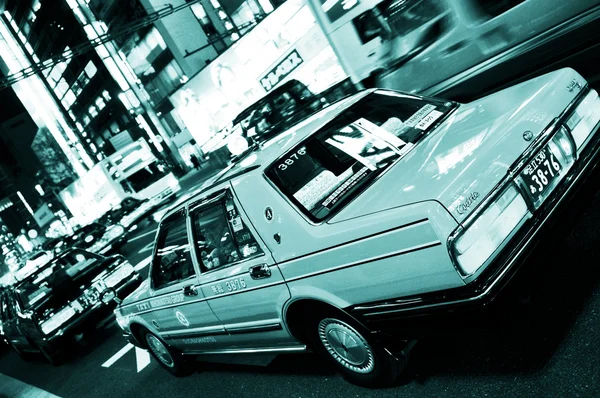 Такси Японии — стоковое фото