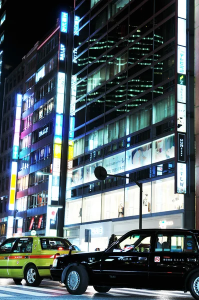 Такси Токио — стоковое фото