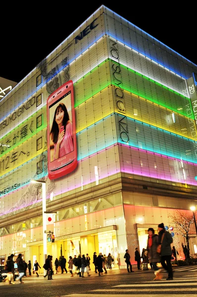 도쿄 긴자에서 쇼핑 — 스톡 사진