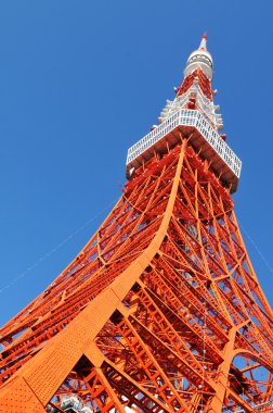 Tokyo Tower, Japan. clipart