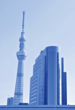 Tokyo skyscrapers clipart