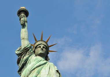 Statue of Liberty detail clipart