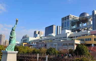 Odaiba bölgesine, tokyo