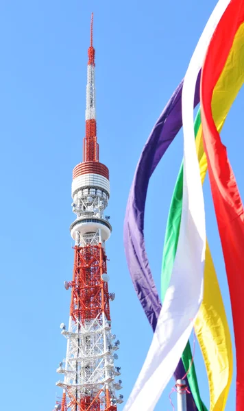 Szczegóły wieży Tokyo Tower — Zdjęcie stockowe