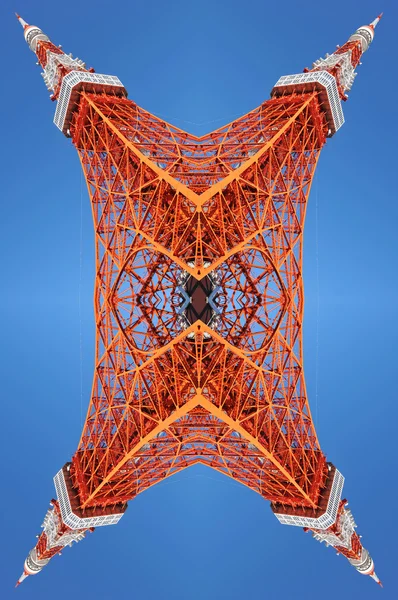 Torre di Tokyo astratta — Foto Stock