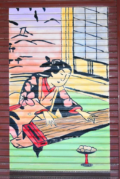 Japanische Malerei — Stockfoto