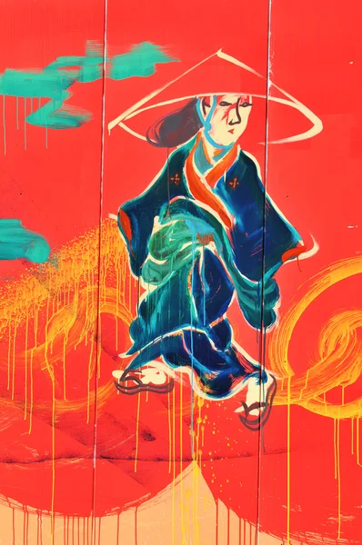 Die chinesische Malerei — Stockfoto