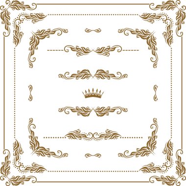 Decorative frame clipart