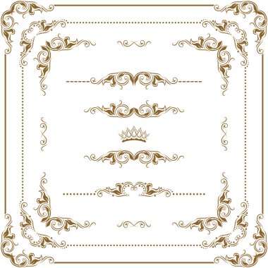 Decorative frame clipart