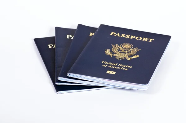 Pasaportes estadounidenses — Foto de Stock