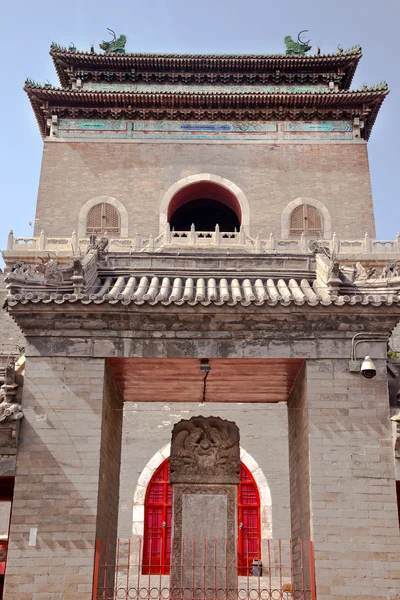 Stein Glockenturm imperiale Stele beijing China — Stockfoto