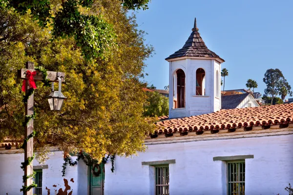 Casa de estudillo oude san diego stad dak koepel Californië — Stockfoto
